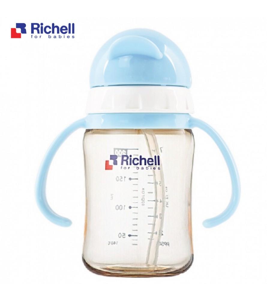 Bình ống hút PPSU 320ml Richell