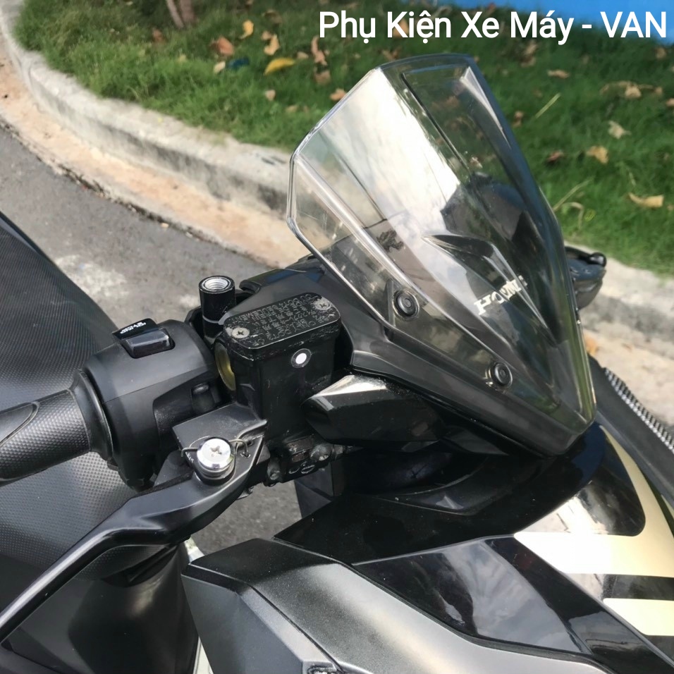 Mão Chắn Gió VARIO CLICK 2018-2021 Đen Khói