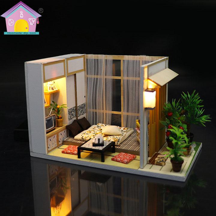 Mô hình nhà gỗ tự ráp Tịnh tâm