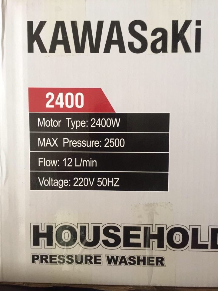 Máy Rửa Xe Kawasaki Chính Hãng