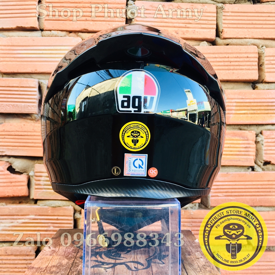 MŨ BẢO HIỂM ROYAL M138 LÊN TEM AGV ĐỎ