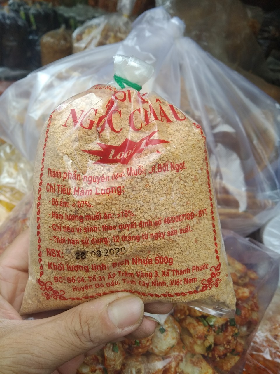 HCM Muối tôm Tây Ninh loại ngon