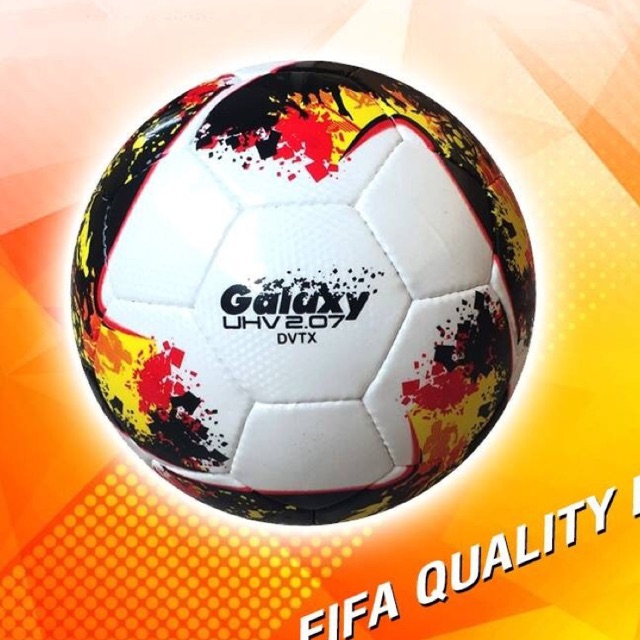 Quả Bóng Đá Động Lực Uhv 2.07 Galaxy (Màu Đỏ-Trắng)