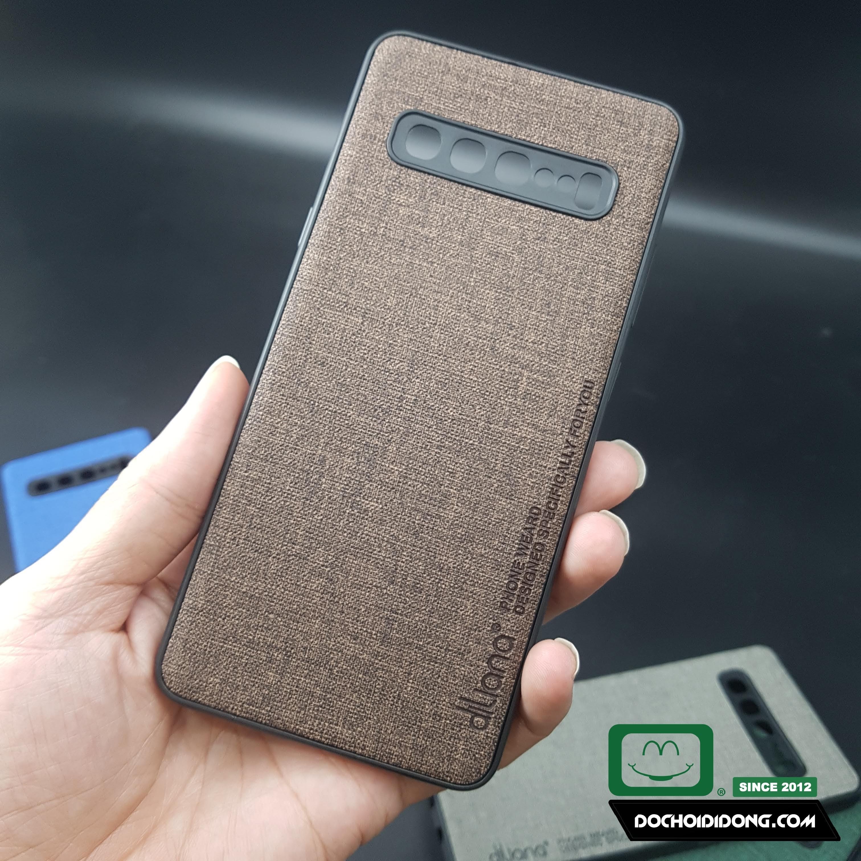 Ốp Lưng Vân Vải Samsung S10 5G