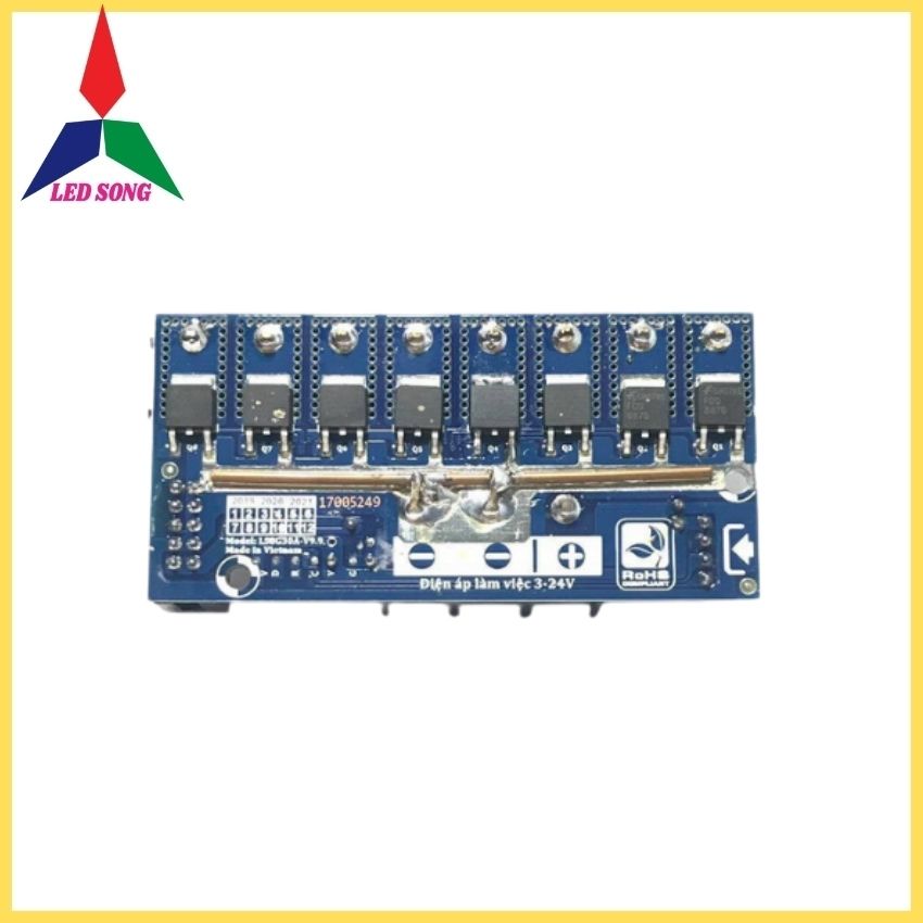 Mạch Led Vẫy 8 Cổng Công Suất 30a Ledsign