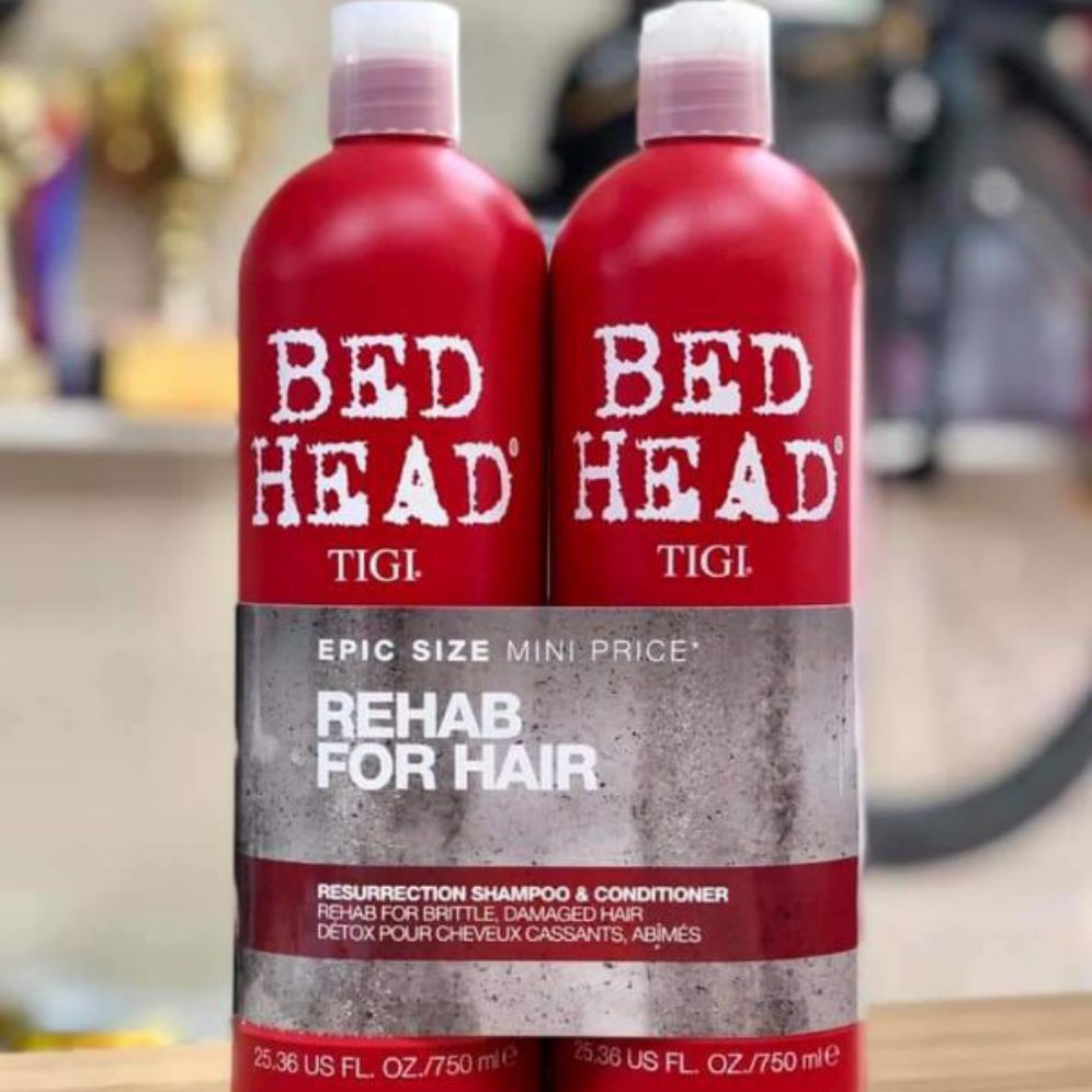 [HCM]Cặp Dầu Gội +Xả TiGi Bed Head 750ML (Mỹ)