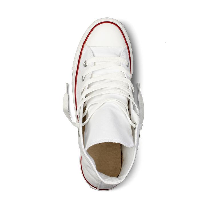 [HCM]Giày Vải Sneaker Thể Thao CV Cổ Cao Trắng Nữ