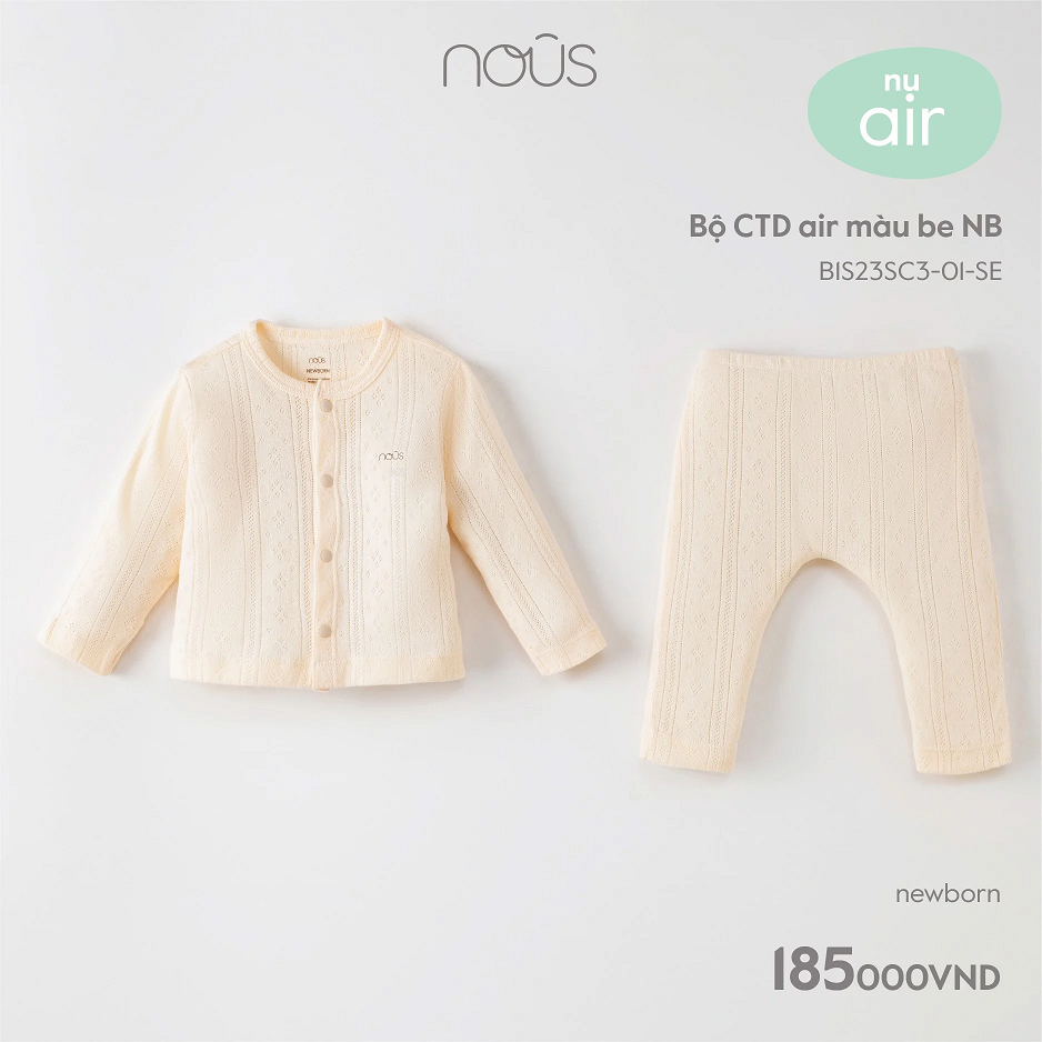 BỘ NOUS PETIT CÚC THẲNG NEWBORN