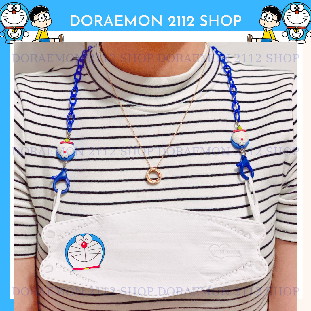 Dây đeo khẩu trang Doraemon