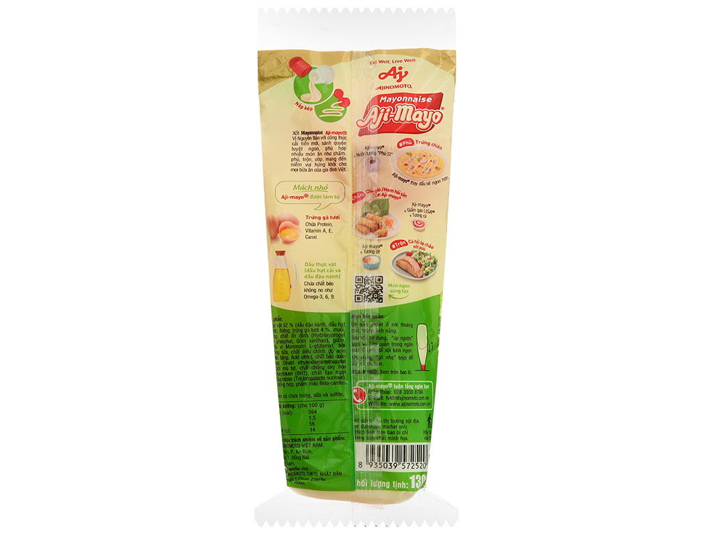 Sốt mayonnaise Ajimayo chai (130g)