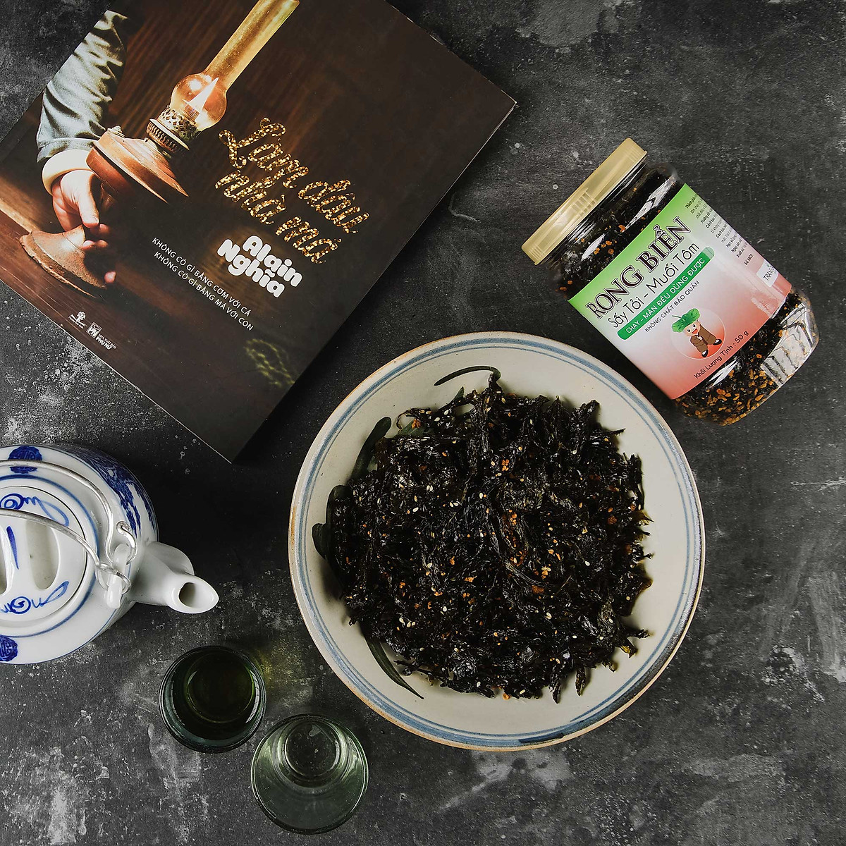 250Gr Rong biển cháy tỏi