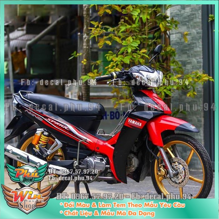 Tem rời Sirius Spark Nano đen đỏ (P)