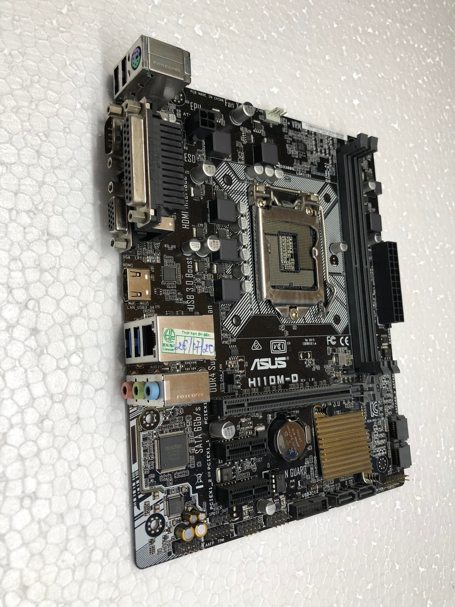 Main máy tính ASUS H110 đã test kĩ