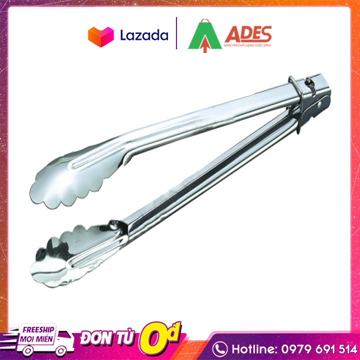 Kẹp thực phẩm inox - quà tặng kèm 2021 new