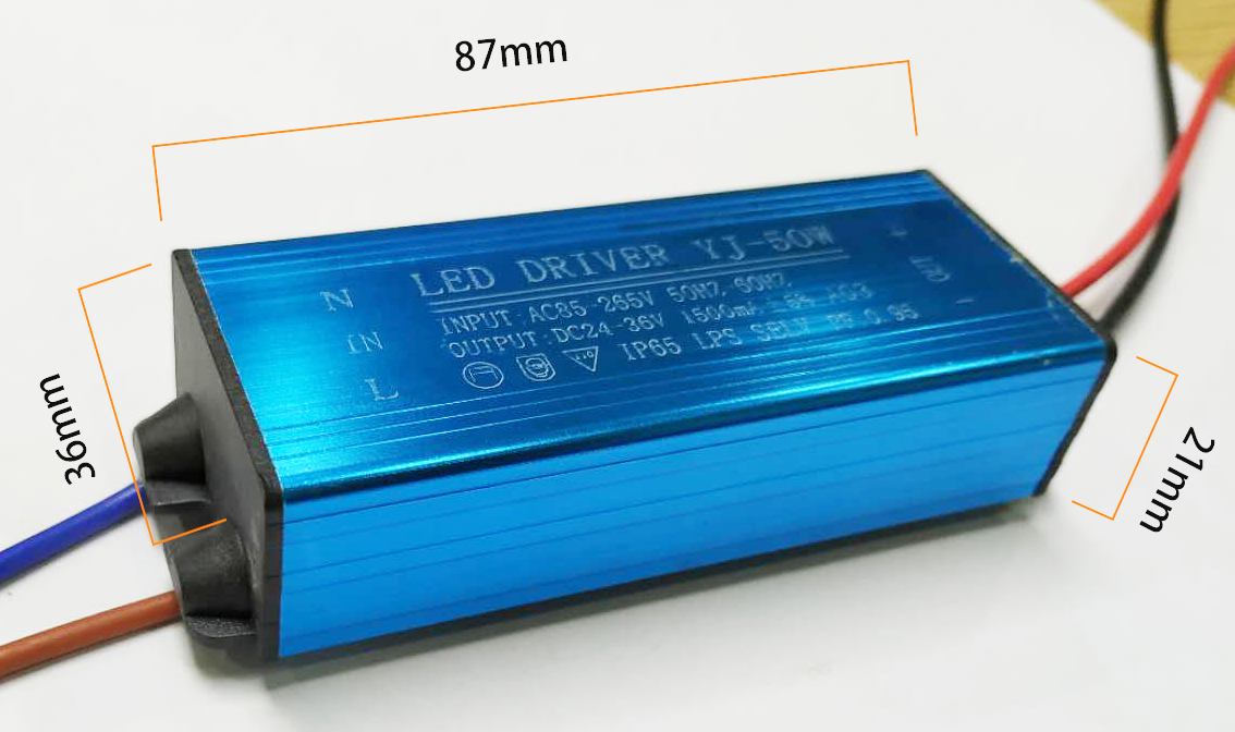 NGUỒN DRIVER CHO CHÍP LED 50W HNL