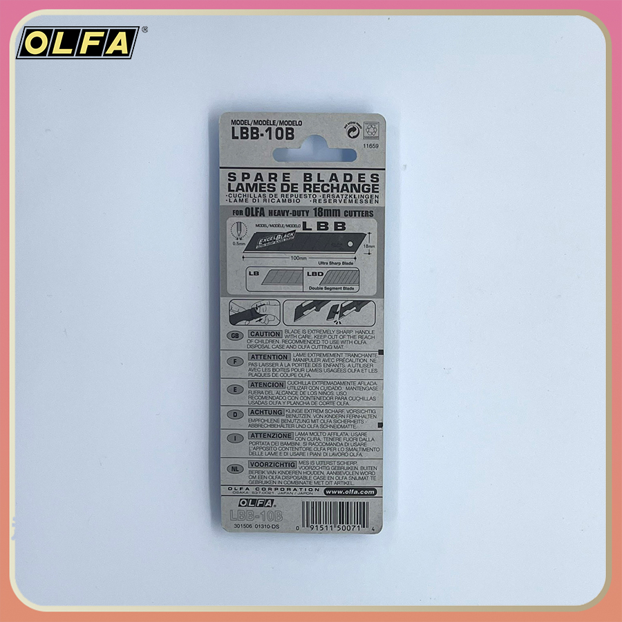 Hộp lưỡi dao OLFA LBB-10B Nhật Bản