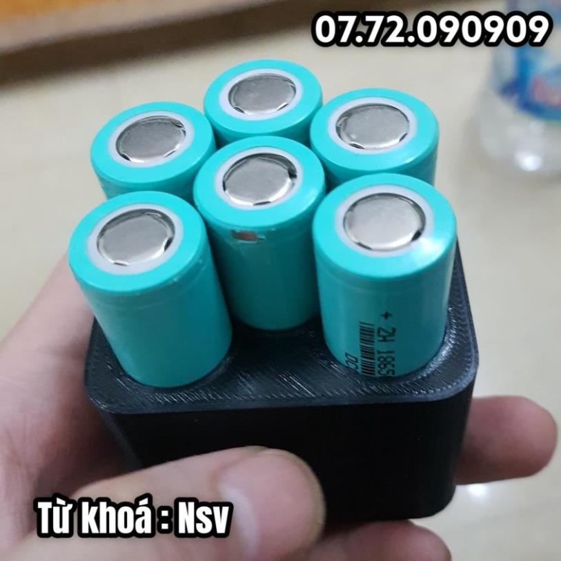 Nsv Khuôn đóng pin cell 18650, dành cho vỏ pin Hitachi 12v đứng