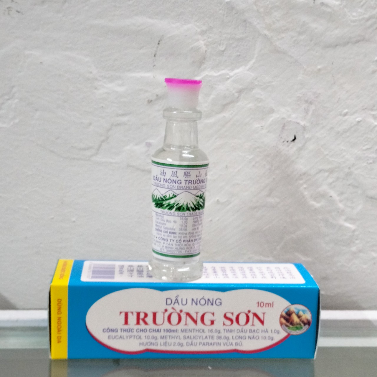 Dầu nóng Trường Sơn, Thiên Thảo chai 10ml