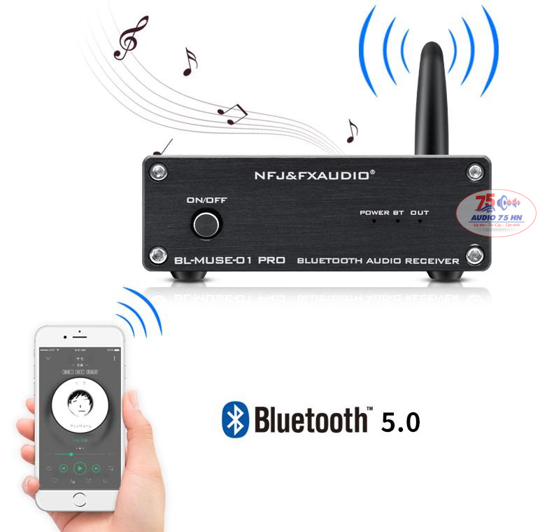 DAC giải mã BL-MUSE-01 PRO Bluetooth 5.0 APTX ES9023