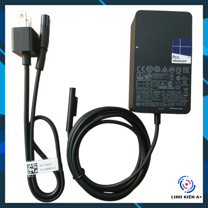 New 100% zin surface book surface tablet pro 3 4 5 6 7 8 65w 15v 4a surface book laptop charger