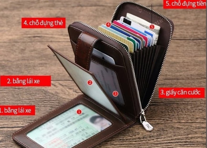 Ví Da Đựng Thẻ Cao Cấp 3M364