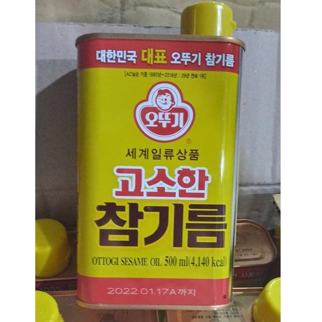 Dầu mè nguyên chất ottogi 500ml - 고소한 참기름