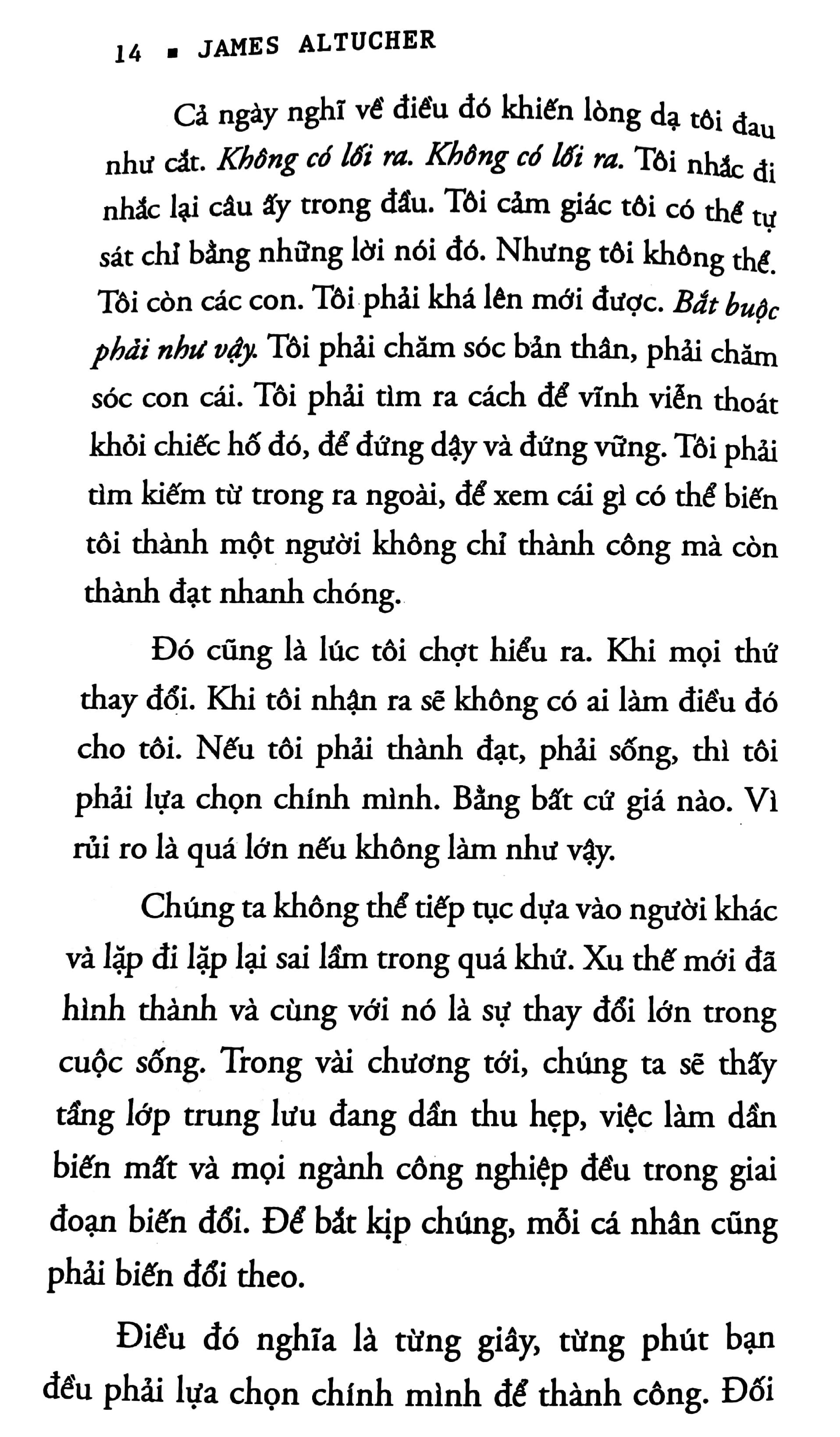 Sách - Tôi lựa chọn chính mình