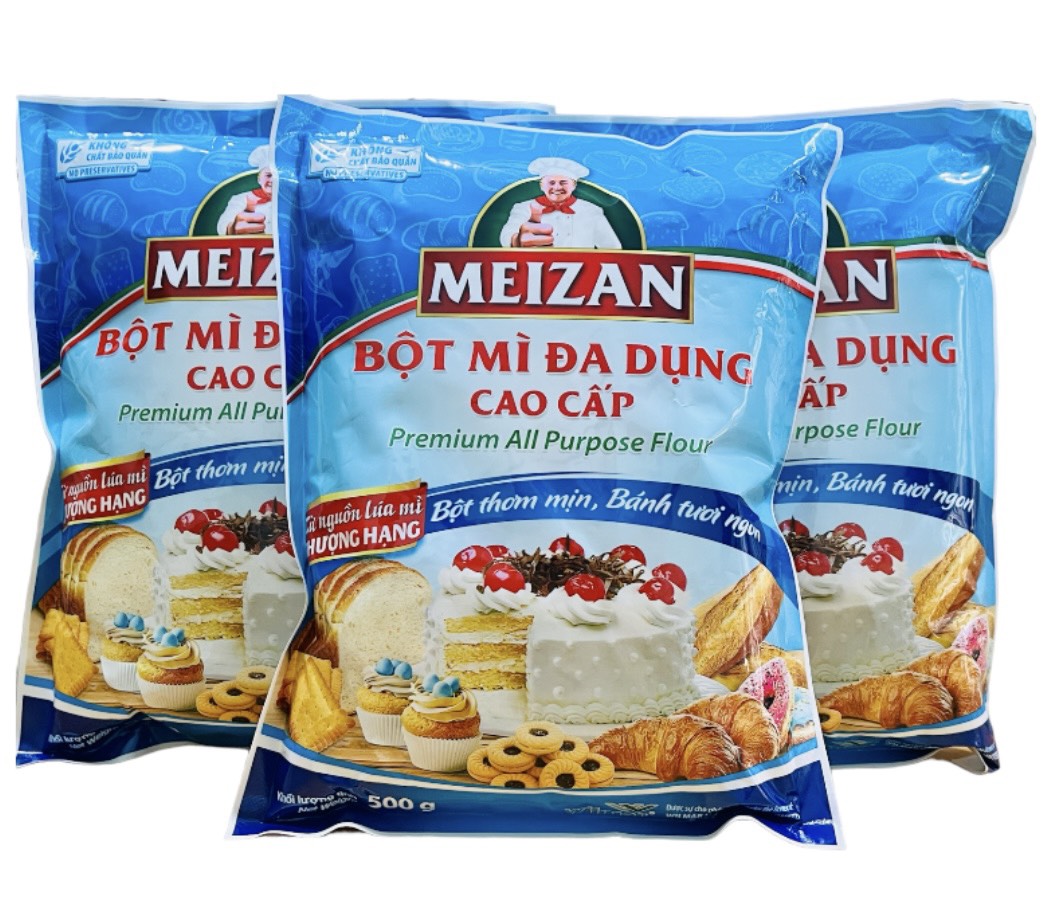 Bột mì đa dụng số 8 Táo đỏ gói (500g)