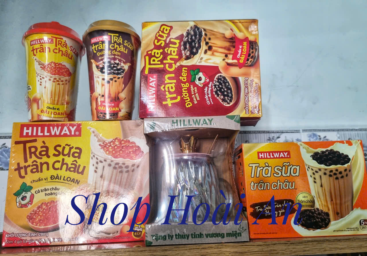 Trà sữa trân châu Hillway.