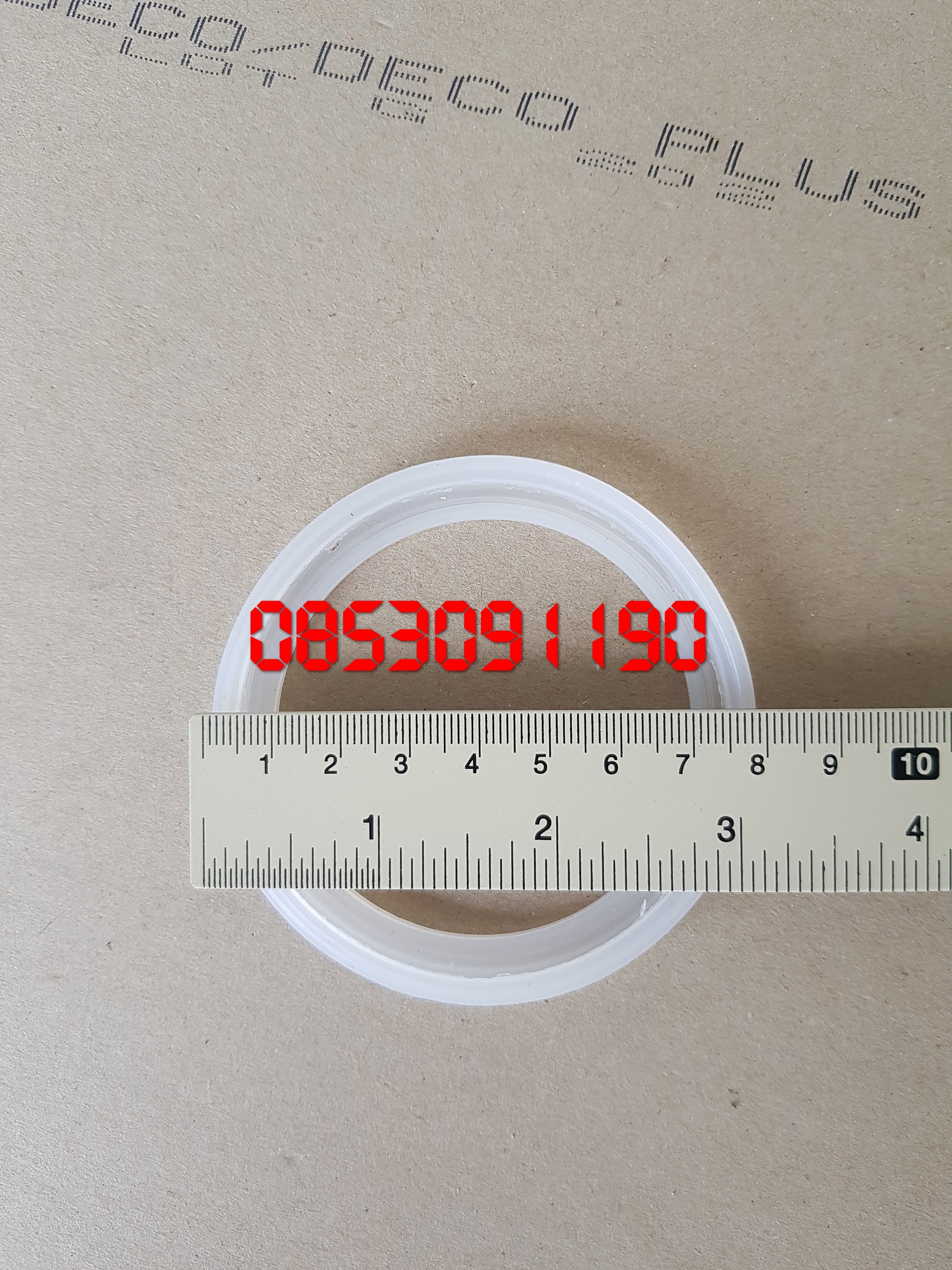 Gioăng kép - zoong 2 tầng cao su máy xay magic đường kính phủ bì 8cm