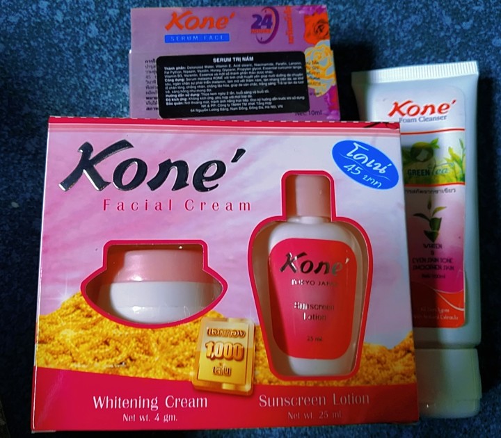COMBO NÁM KONE THÁI LAN (KEM+SRM+SERUM)