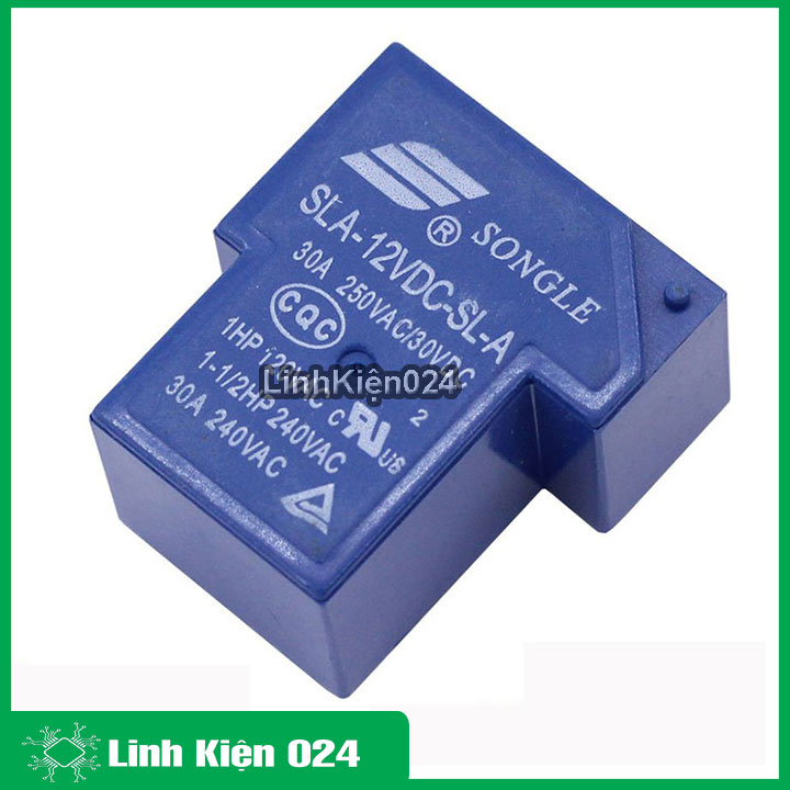 Relay songle sla 30a - 24v 4 chân