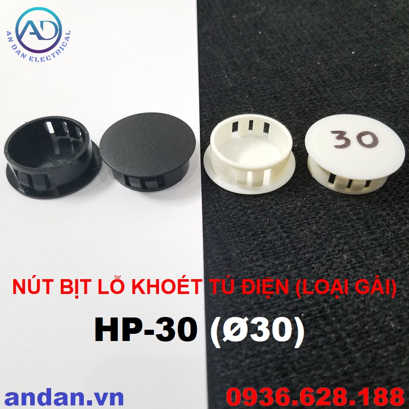 Nút bịt lỗ khoét (loại gài) Nắp bịt gài Ø16 Ø20 Ø22 Ø25 Ø30 Ø35 Ø40 Ø50 Ø60 (Đơn hàng tối thiểu 50K)
