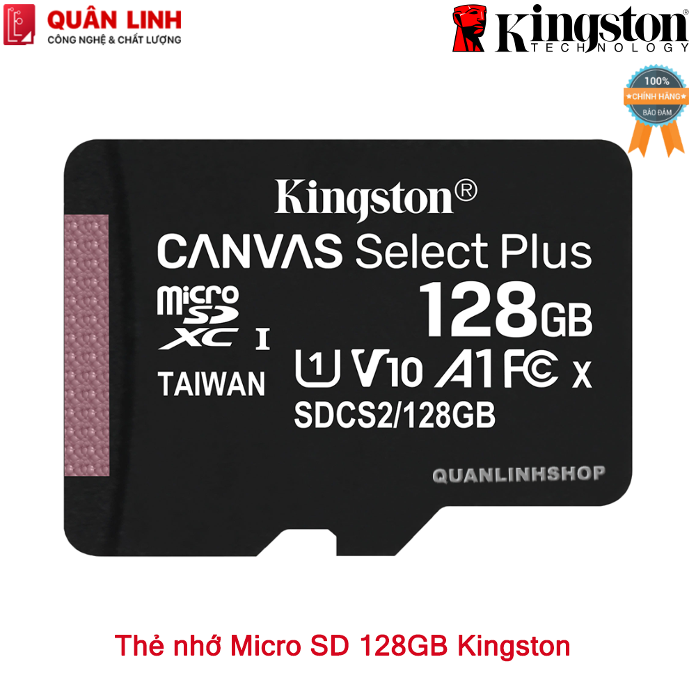 Thẻ nhớ Micro SD Kingston dung lượng 32GB - 128G