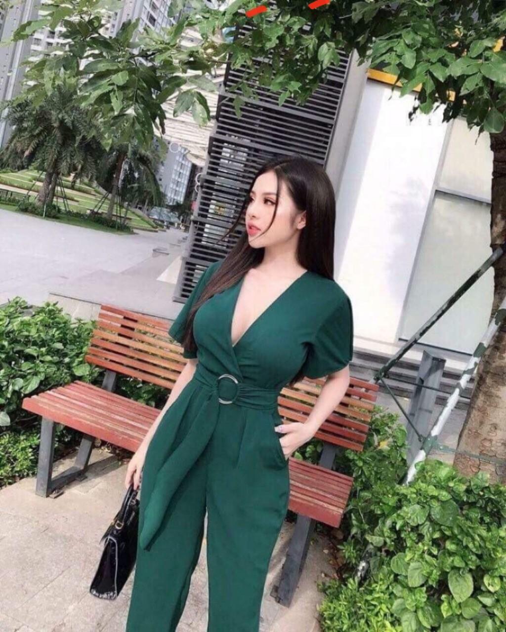 Jumsuit nữ quần dài