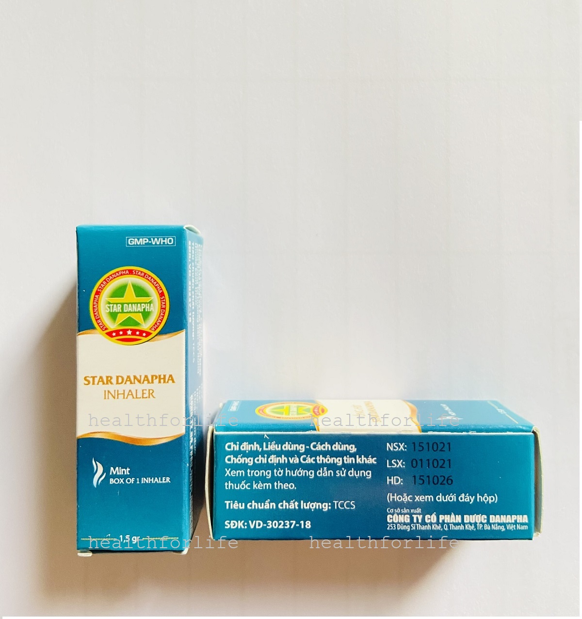 Ống hít thông mũi Cao Sao Vàng
