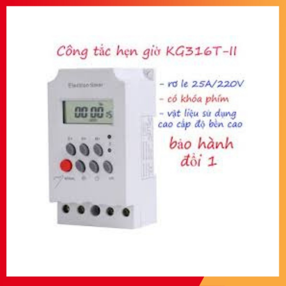 Thiết bị hẹn giờ thông minh cho máy bơm nước , điện đường điện dân dụng thông minh 17 lần bật tắt luân phiên tự động tự động ,ổ cắm hẹn giờ ,công tắc điện thông minh công tắc hẹn giờ