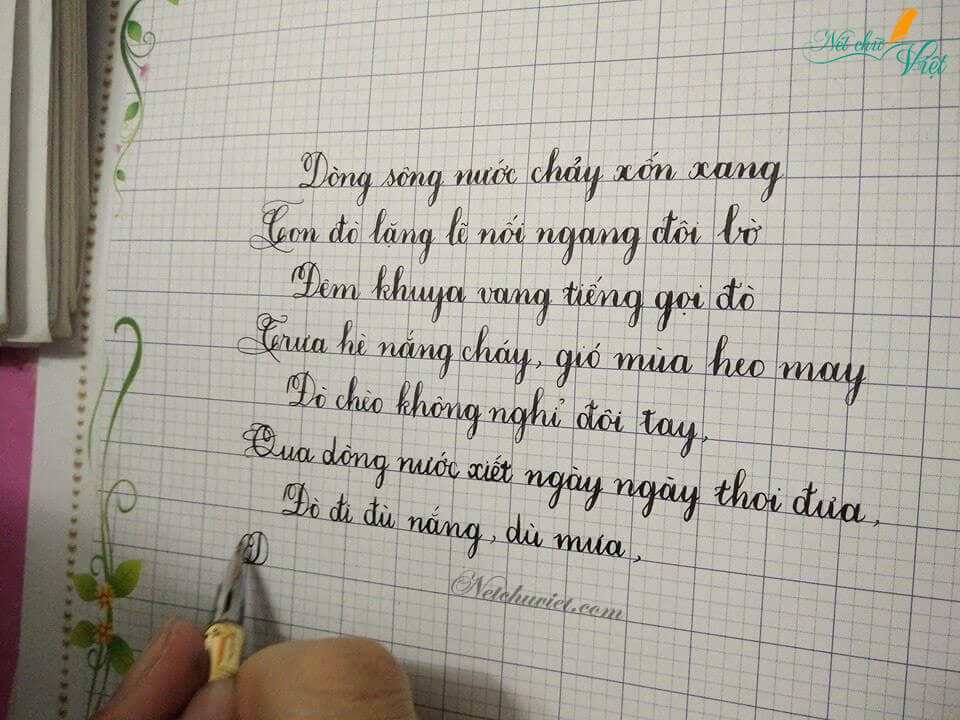 Nhật kí luyện chữ đẹp Ánh Dương