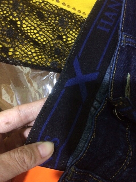 Quần jeans nữ lưng thun siêu co giãn