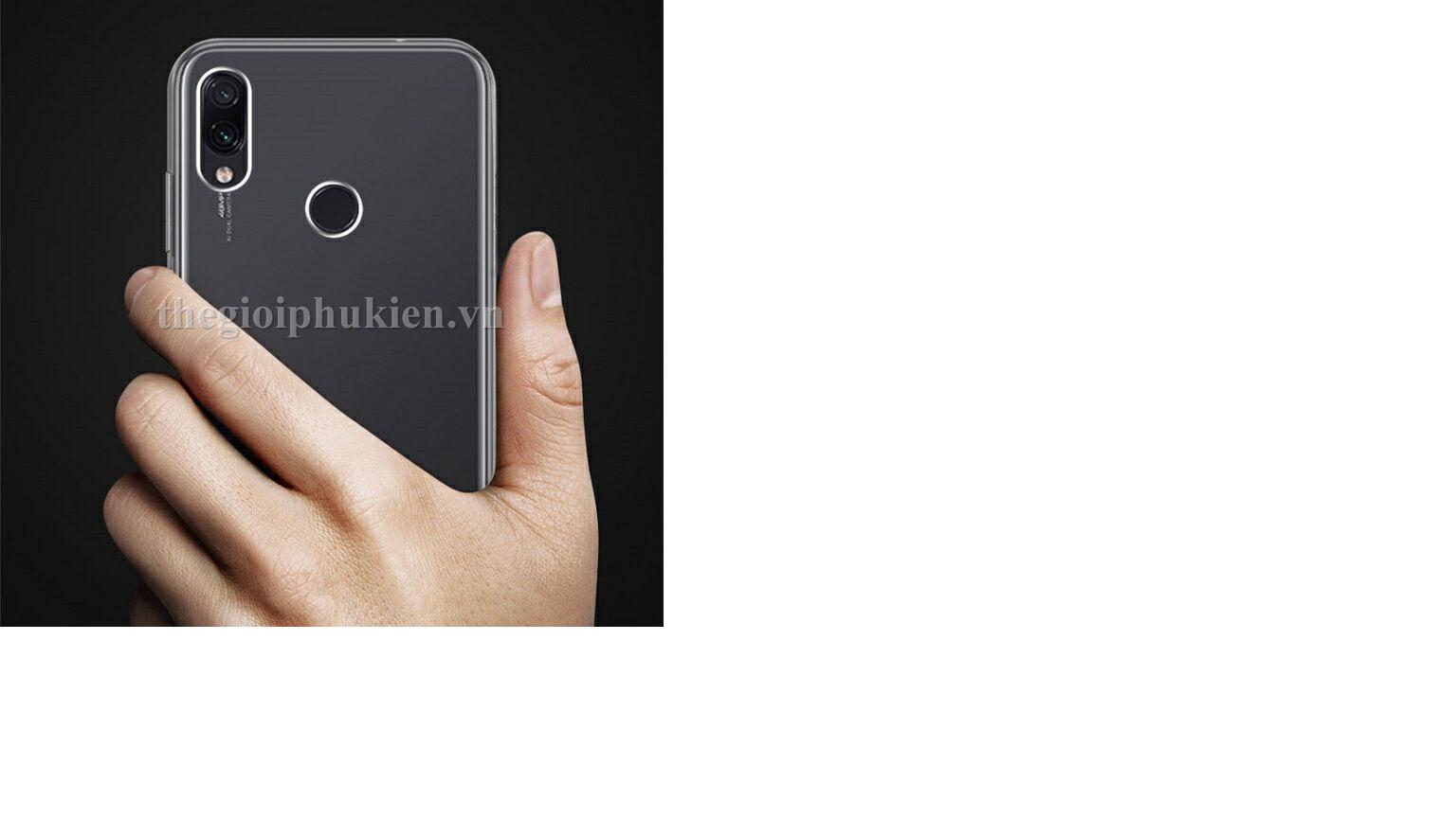 Ốp lưng Xiaomi Redmi Note 7 dẻo trong suốt cao cấp