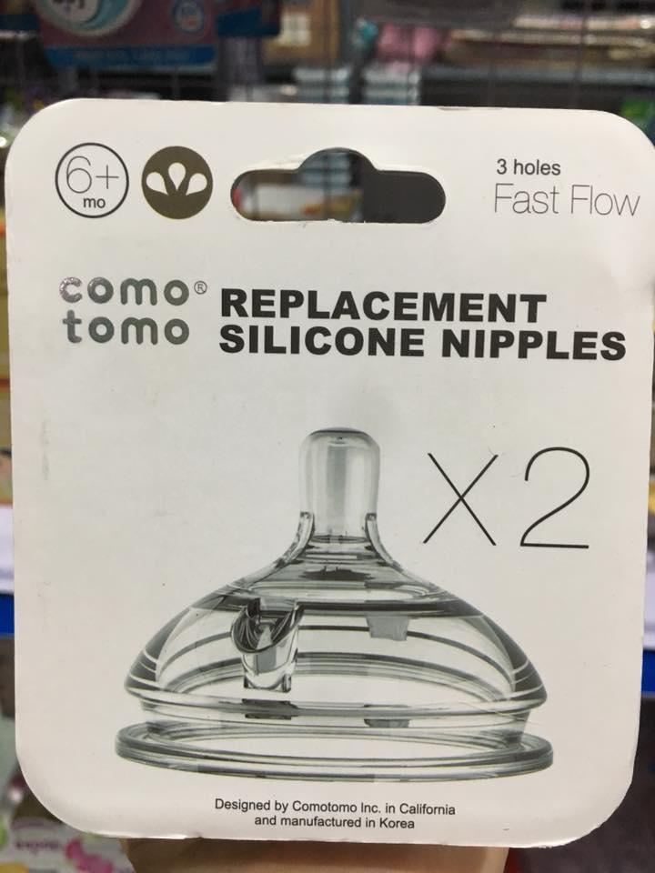 Núm ti thay thế cho bình Comotomo các Size (1 chiếc)
