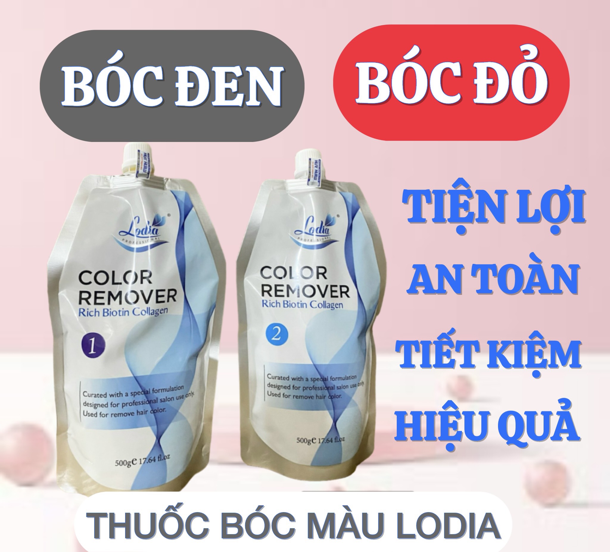 Lodia Red Black Color Remover