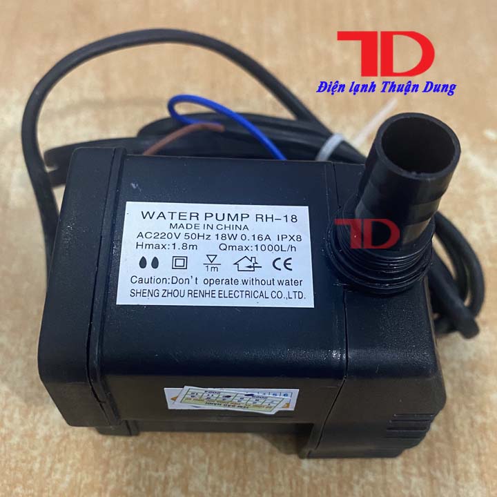 Máy bơm quạt làm mát 18W - Điện Lạnh Thuận Dung