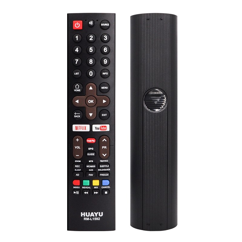 Remote điều khiển tivi COOCAA smart RM-L1592 (Đen - Dùng cho tất cả các dong COOCAA) [Cam kết chất lượng, BH 6 tháng]
