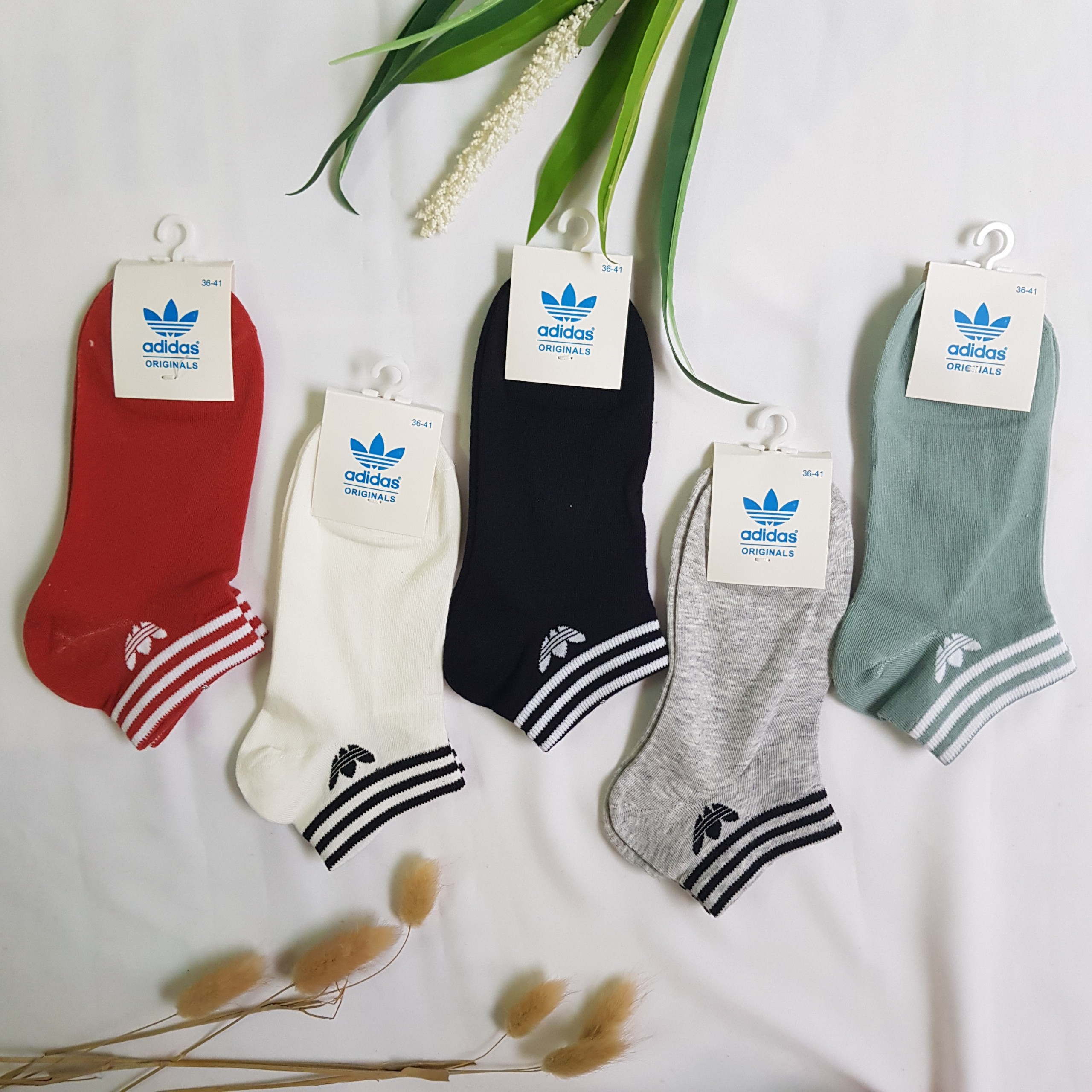 TẤT VỚ CỔ NGẮN ADIDAS COTTON MỀM MỊN