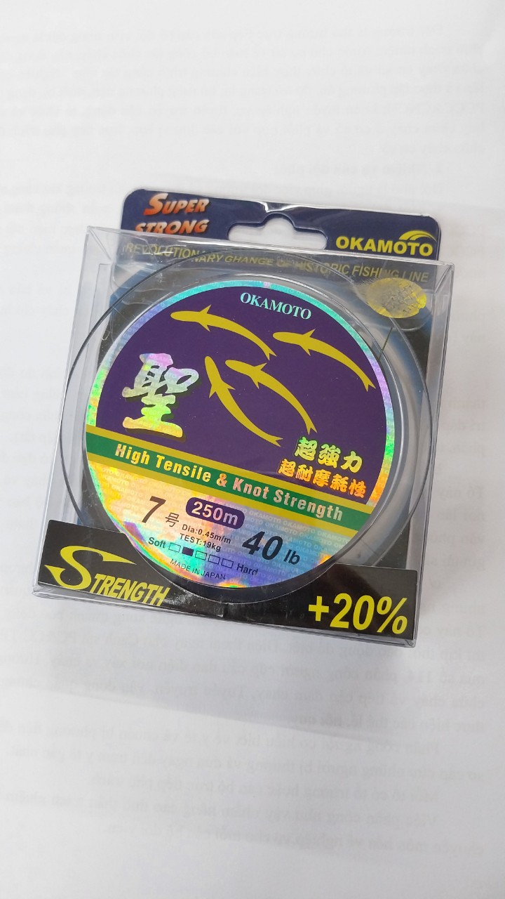dây cước 4 con cá quận dài 250m
