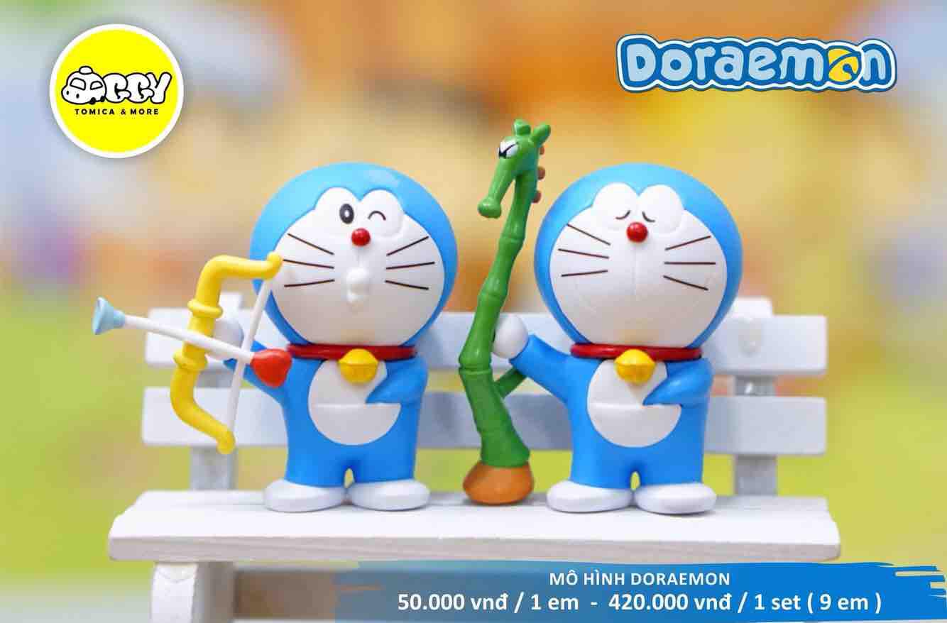 [HCM]Bộ mô hình Doraemon và bảo bối