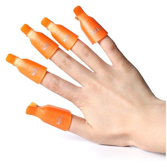 Set 5 cái kẹp ủ móng tháo gel - BYH103