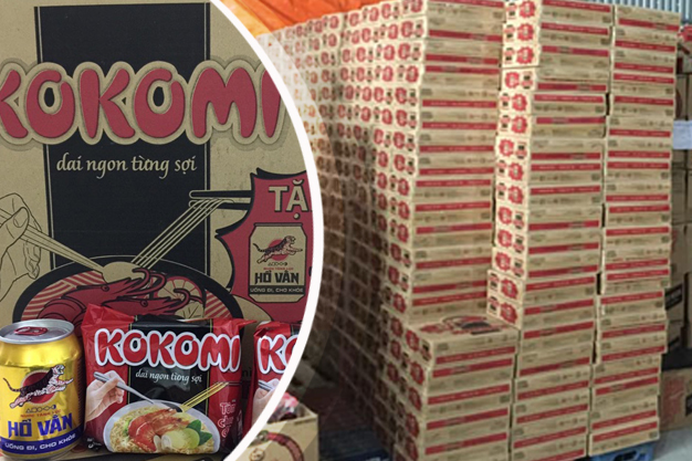 Mì tôm chanh omi gói 65g (30goi/thùng)