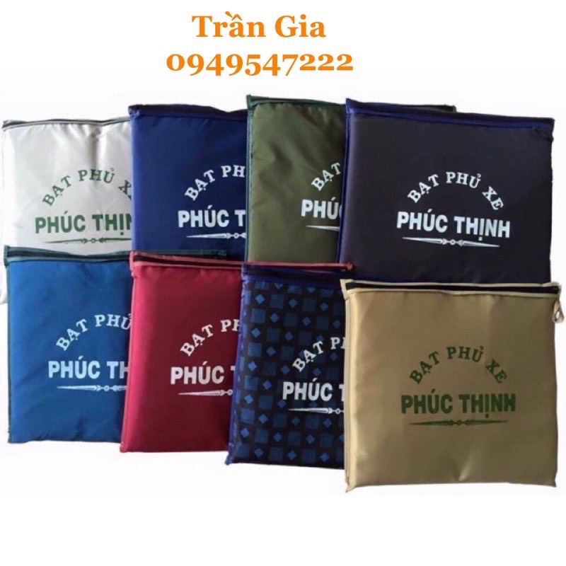 Bạt Trùm Xe Máy Vải Dù Cao Cấp Thương Hiệu PHÚC THỊNH